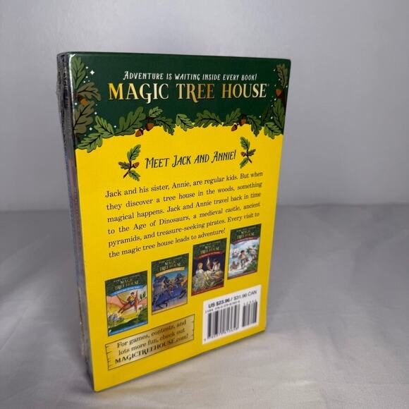 Magic Tree House Books 1-4 Box Set NEW Sealed Mary Pope Osborne Kids Series NEW - Picture 3 of 3